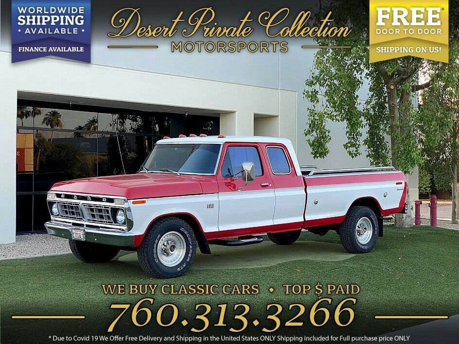 1975 Ford F-250 with PWR STRNG PWR BRAKES COLD AC