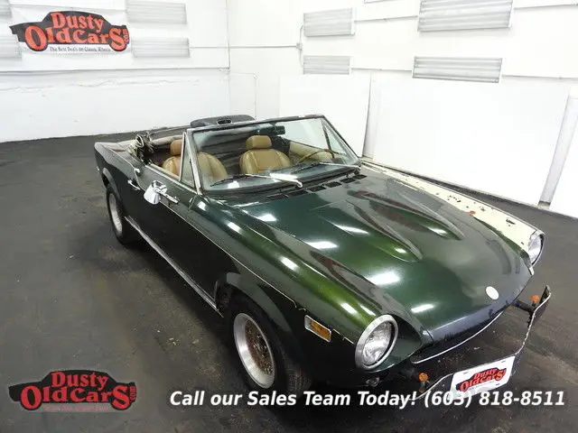 1975 Fiat 124 Runs Yard Drives Body Int Good 1.8L I4 5 spd