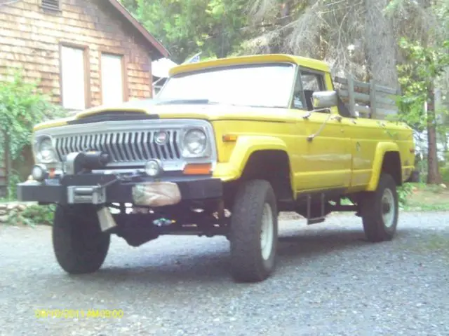 1975 Jeep Gladiator J Series Pick Up Navistar V8 IDI Diesel ZF5 Speed