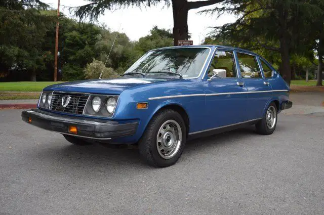 1975 Lancia Beta Berlinna 1 Owner Documented Gorgeous Low Miles Condition