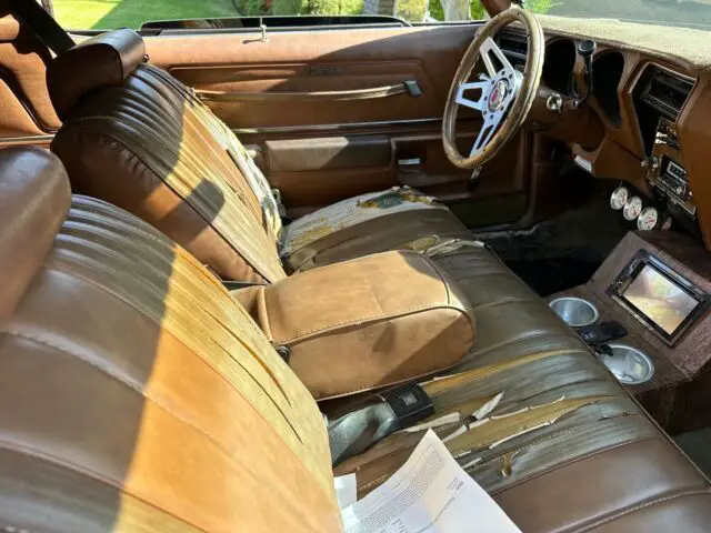 1975 Oldsmobile Cutlass Coupe Brown RWD Automatic chrome for sale