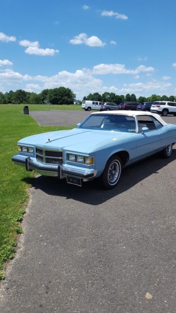 1975 Pontiac Grandville Broughm Convertible