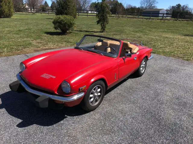 1975 Triumph Spitfire Electric overdrive