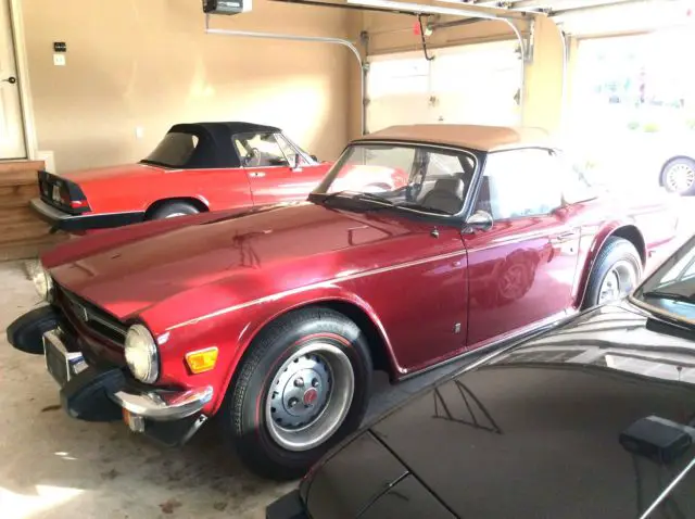 1975 Triumph TR-6 CONVERTIBLE