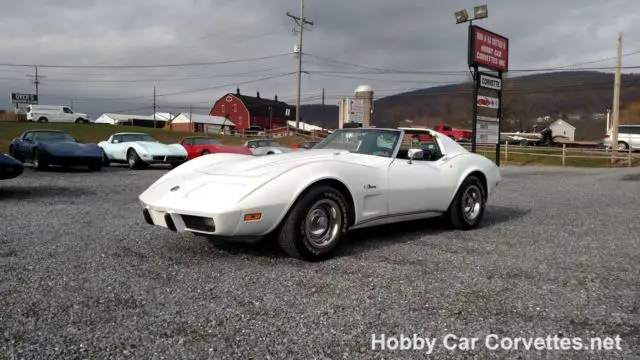 1975 Chevrolet Corvette 1975 White L82 Corvette