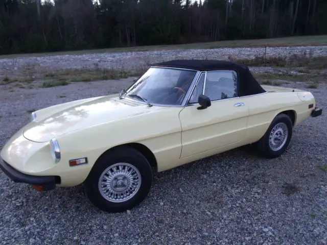 1976 Alfa Romeo Spider Convertible