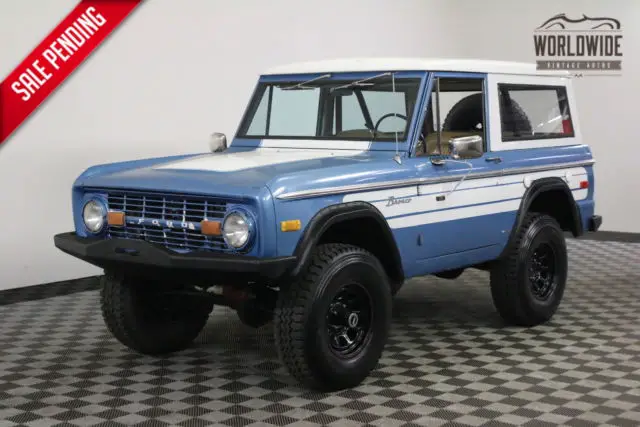 1976 Ford Bronco 4X4. ORIGINAL ONE OWNER! V8! AUTO!