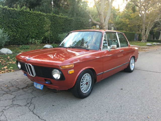 1976 BMW 2002 Base Coupe 2-Door