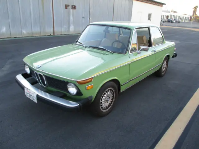 1976 BMW 2002 Nice 4 speed California Car, with optional 5 speed