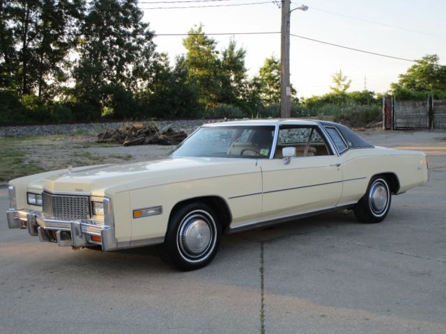1976 Cadillac Eldorado NO RESERVE AUCTION - LAST HIGHEST BIDDER WINS CAR!