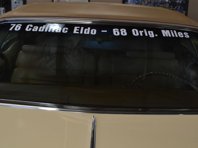 1976 Cadillac Eldorado 68 ORIGINAL