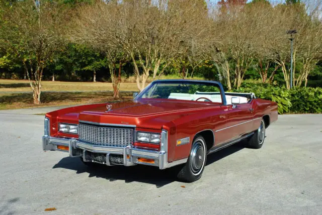 1976 Cadillac Eldorado Convertible Absolutely Beautiful! Fully Documented