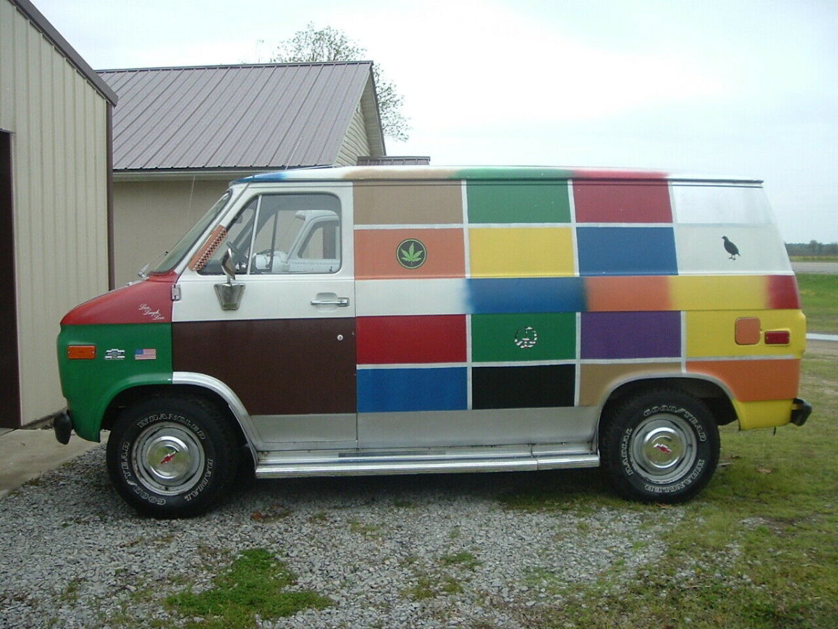 1976 Chevrolet G20 Van chevy G 10 hippy van--rat rod--project