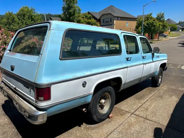 1976 Chevrolet Suburban SCOTTSDALE 4x4