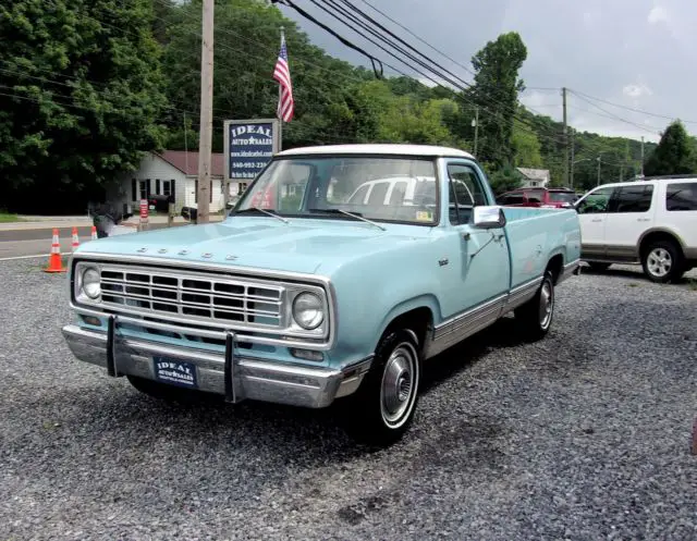 1976 Dodge Other Pickups D100 CUSTOM