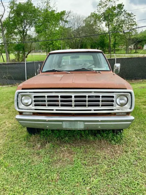 1976 Dodge Ramcharger SUV