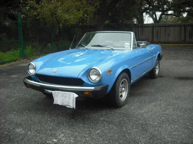 1976 Fiat 124 Spider