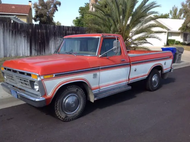 1976 Ford F-250 Ranger XLT Camper Special