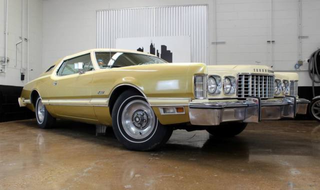 1976 Ford Thunderbird Creme and Gold Luxury