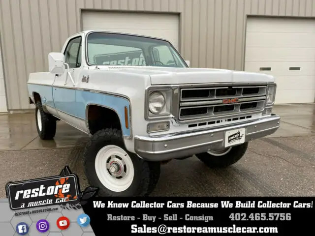 1976 GMC Sierra 1500 Long Box, 24k Survivor Miles, 350 - 4 Speed