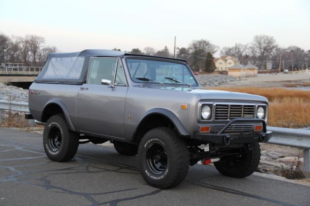 1976 International Harvester SCOUT GREY/BLUE