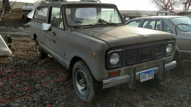 1976 International Harvester Scout traveler