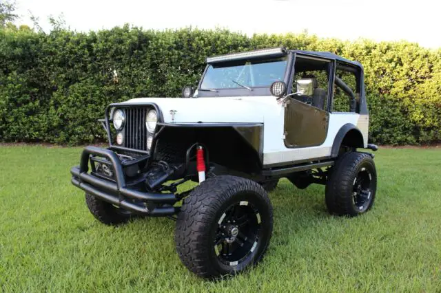 1976 Jeep CJ CJ5 4x4 Lifted Truck 350 V8 4WD 90+ HD PICTURES