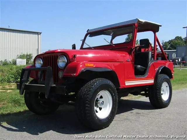 1976 Jeep CJ 4X4 Off Road Low Mileage Rust