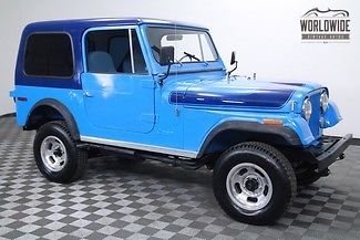 1976 Jeep CJ Renegade Levi Edition. Rare Auto