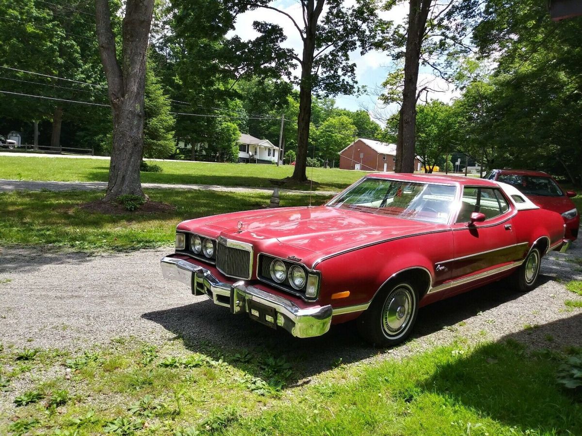 1976 Mercury Cougar XR7 red