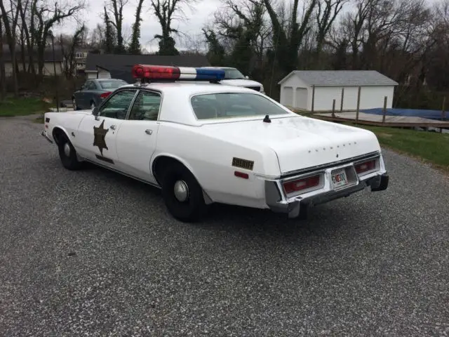 1976 Plymouth Fury Sheriff Rosco Coltrane Dukes of Hazzard tribute ...