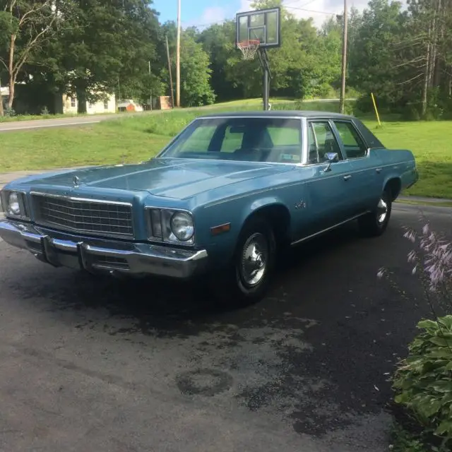 1976 Plymouth Fury Gran Fury Brougham