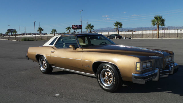 1976 Pontiac Grand Prix RARE MUSCLE ORIGINAL RUNS PERFECT COLD A/C