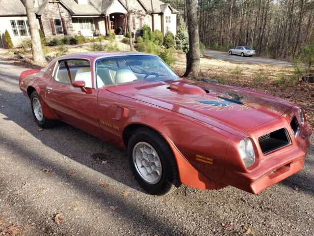 1976 Pontiac Trans Am Firethorn Red