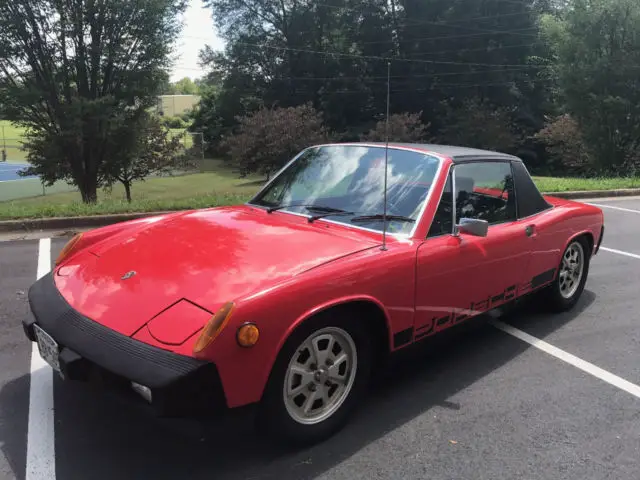 1976 Porsche 914 black