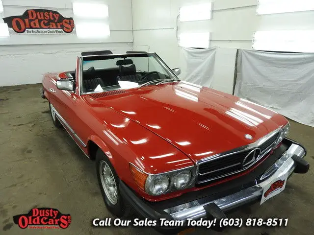 1976 Mercedes-Benz SL-Class Runs Drives Body Inter Vgood 4.5L V8 3 spd auto