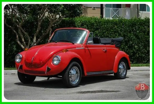 1976 Volkswagen Beetle - Classic Super Beetle Convertible New Top, No Rust, SOLID!