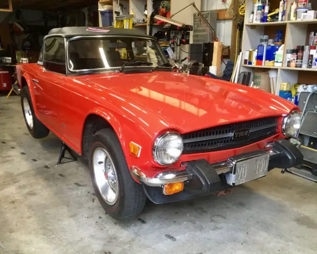 1976 Triumph TR-6 Convertible