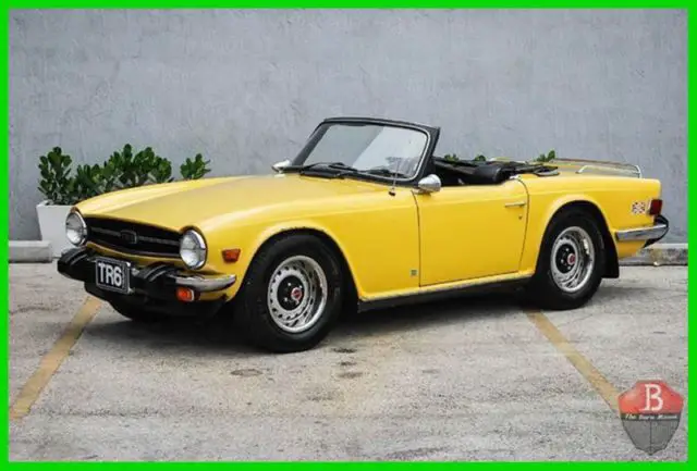 1976 Triumph TR-6 VERY LOW MILAGE TR6 PRICED TO SELL! GREAT DRIVER!!