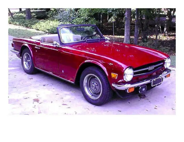 1976 Triumph TR-6 Convertible