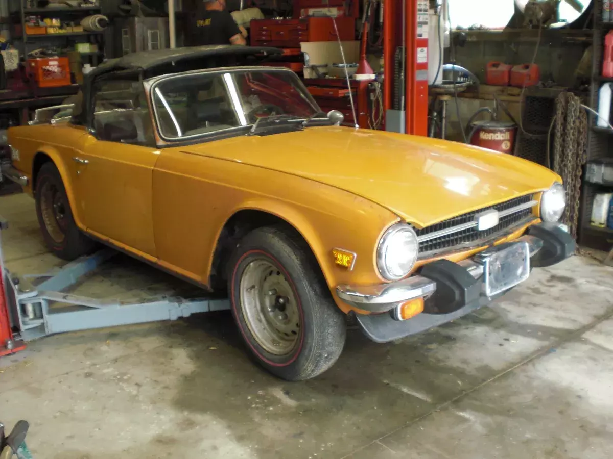 1976 Triumph TR-6 Project