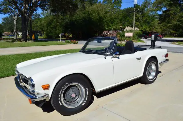 1976 Triumph TR-6 chrome