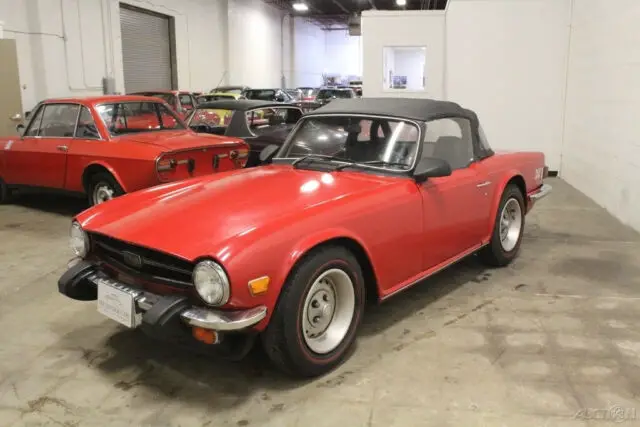 1976 Triumph TR-6 Convertible