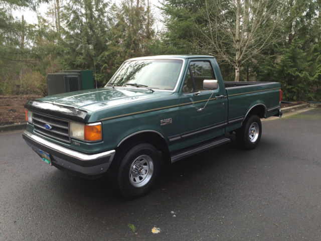 1990 Ford F-150 1990 FORD F-150 4X4 XLT SHORT BED  LOW MILES  75.K