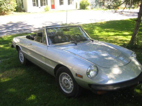 1977 Alfa Romeo Spider Veloce Convertible 2-Door