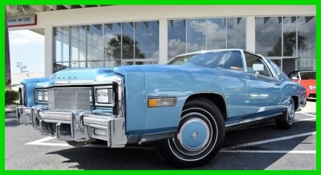 1977 Cadillac Eldorado Biarritz ~~ NICE CLASSIC CADILLAC ~~ BEST COLOR COMBO ~~