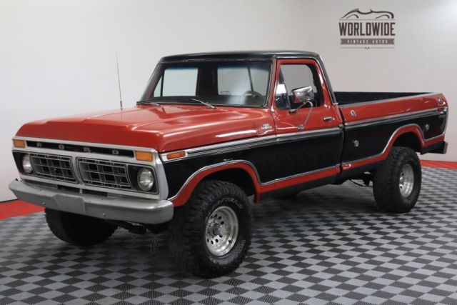 1977 Ford F-150 RANGER 74K MILES 4X4 ONE OWNER