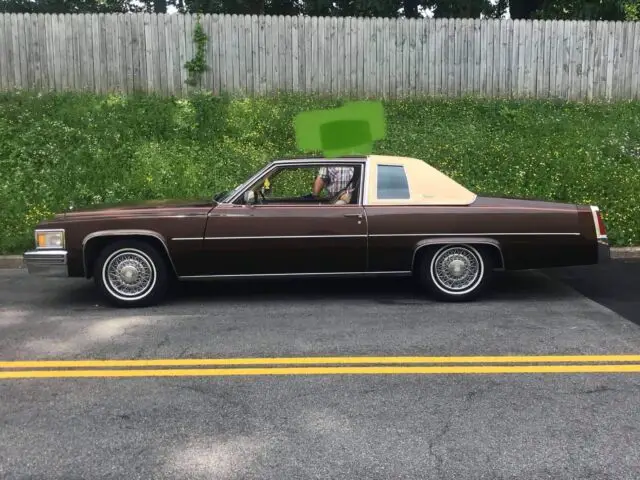 1977 Cadillac De Ville brown