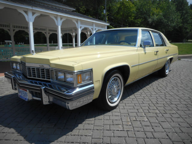 1977 Cadillac DeVille NO RESERVE AUCTION - LAST HIGHEST BIDDER WINS CAR!