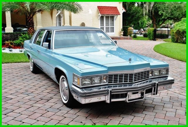 1977 Cadillac DeVille with Only 3046 Actual Miles